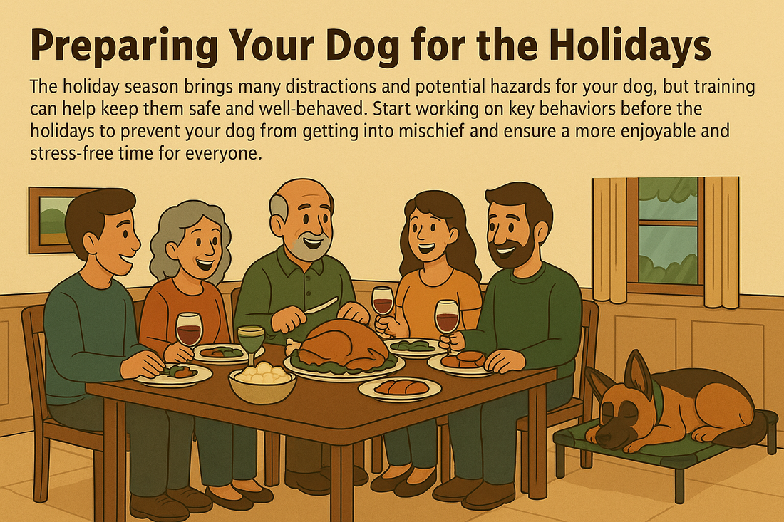Holiday Prep: 5 Must-Know Dog Training Cues for a Stress-Free Season