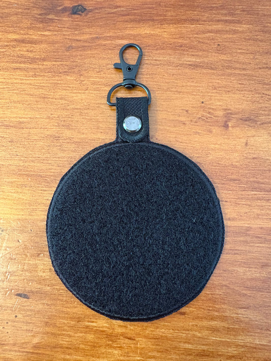 Velcro Patch Holder Snap Tab | Keychain Clip for Morale & K9 Patch Display