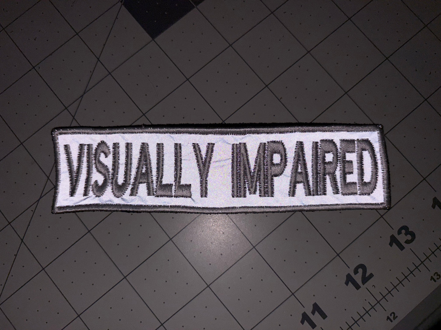 Custom Rectangular Dog Patch – Velcro Backed, Personalized & Made in Canada