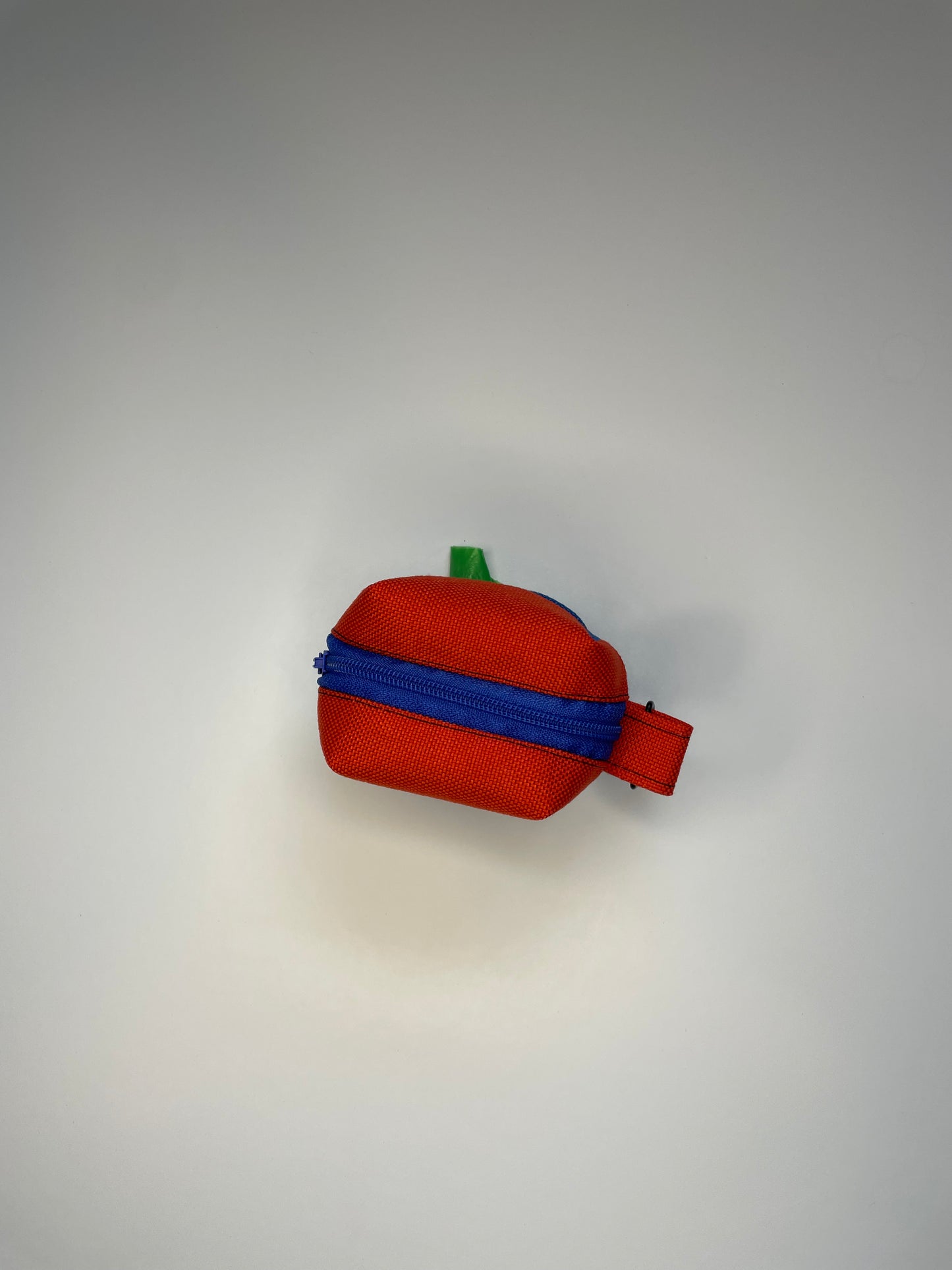 Poop bag dispenser pouch Orange and Royal Blue