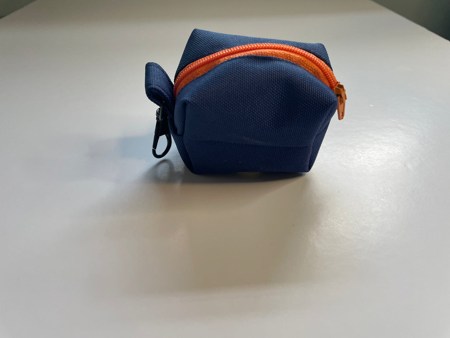 Poop Bag Dispenser Pouch Black and navy blue