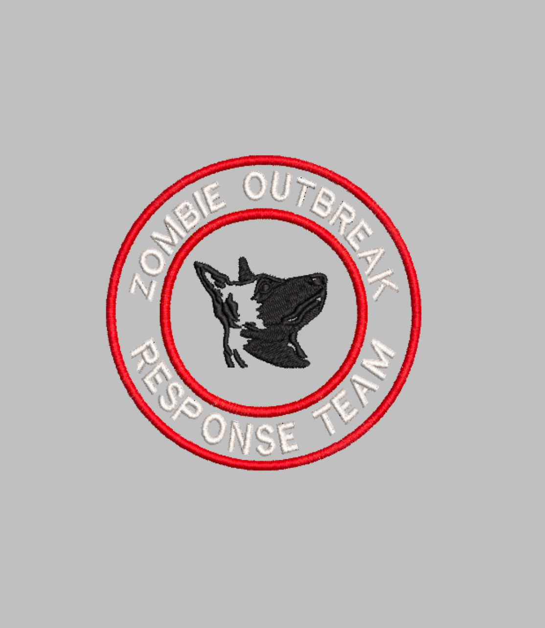 Zombie Outbreak Embroidery File