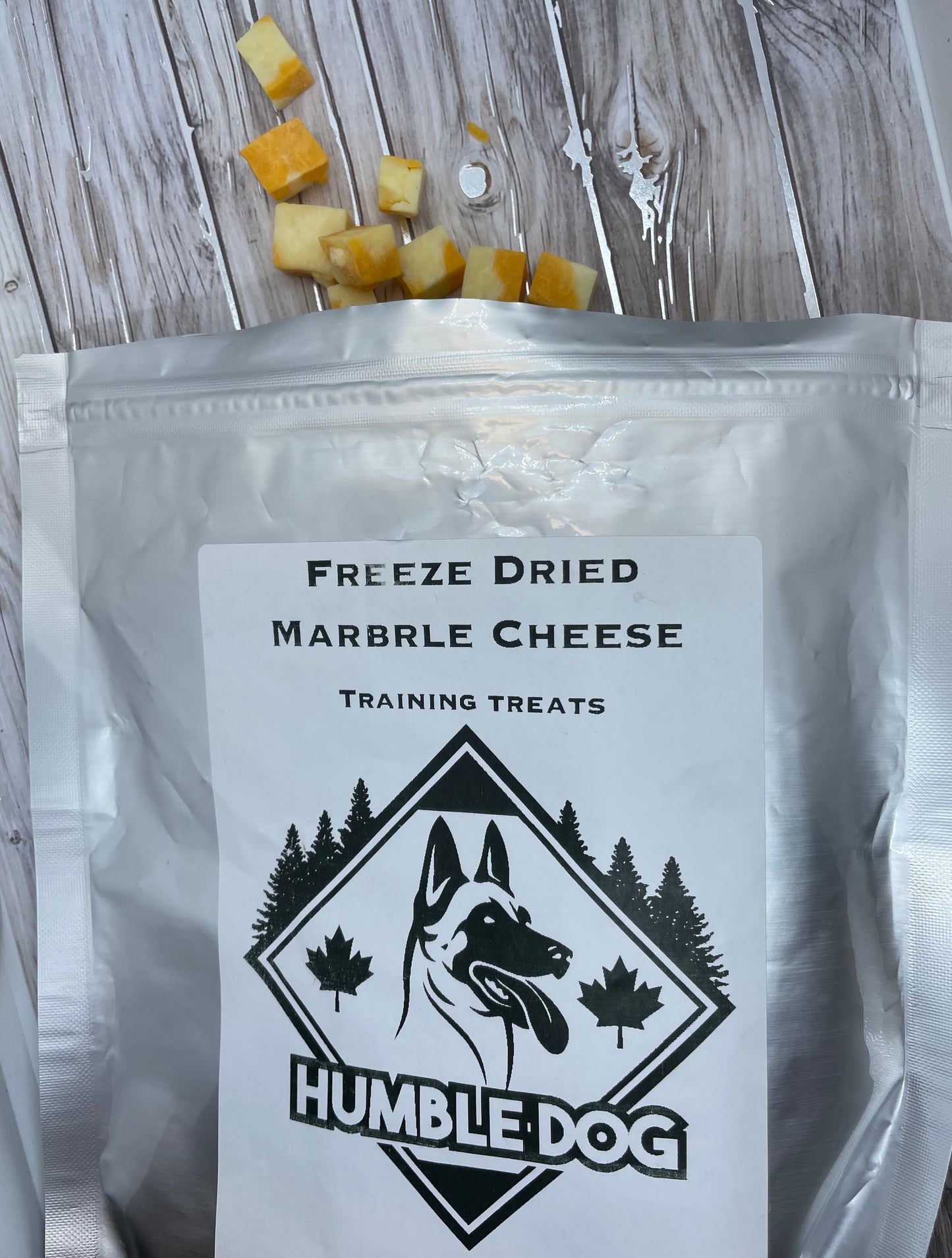 Freeze Dried Marble Cheese Bites