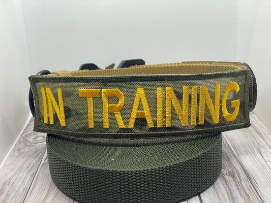 Standard Service Dog Patches In Training