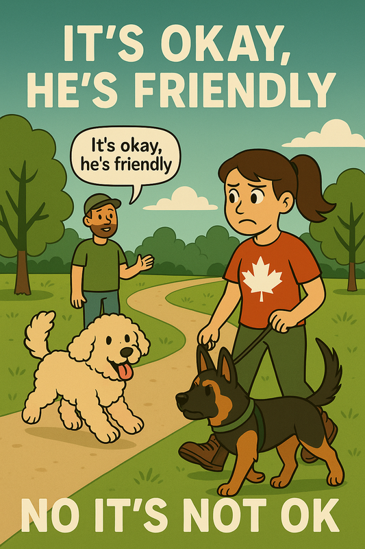 “It’s Okay, He’s Friendly”  NO, It’s Not OK