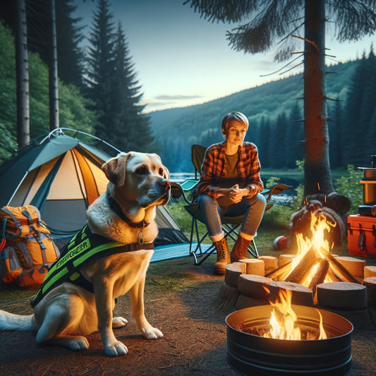 Ensuring Tail-Wagging Safety: Training Your Dog for Campfire Adventures