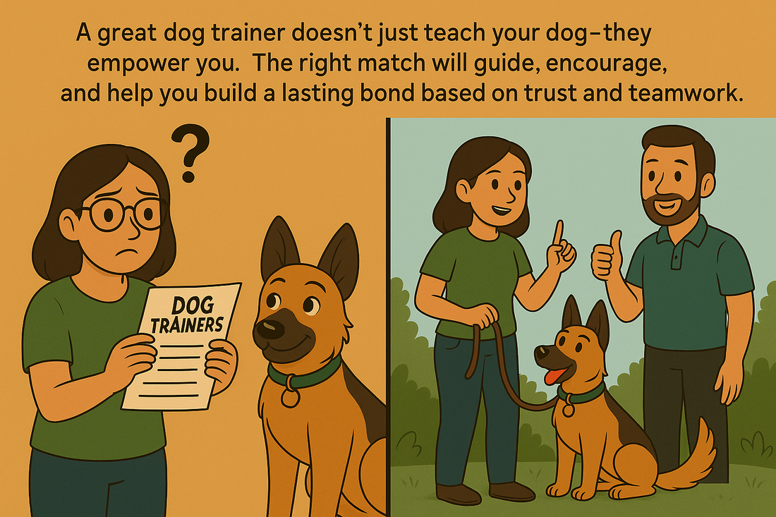How to Find the Right Dog Trainer for You and Your Dog