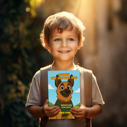 COMING SOON! Cooper The Service Dog | Softcover Picture Book