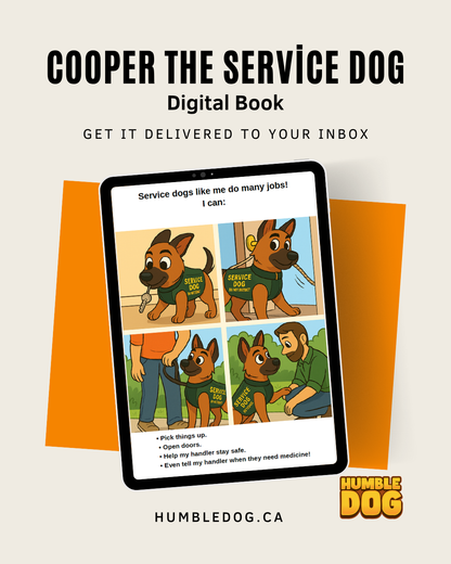 Cooper The Service Dog | Digital PDF Picture Book (Instant Download)