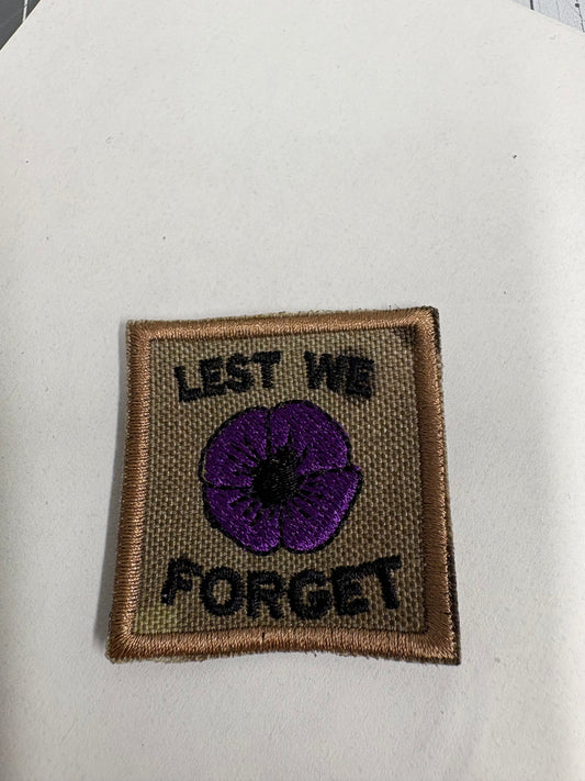 Purple Poppy Patch  Honouring the Animals of War