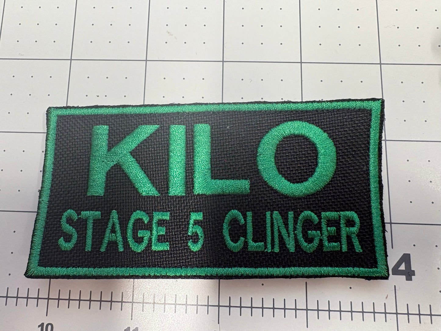 Custom Rectangular Dog Patch – Velcro Backed, Personalized & Made in Canada