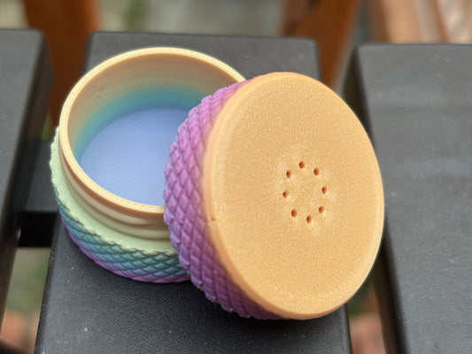 🌈 Special Edition Rainbow PLA Scent Pod – 3D Printed in Canada