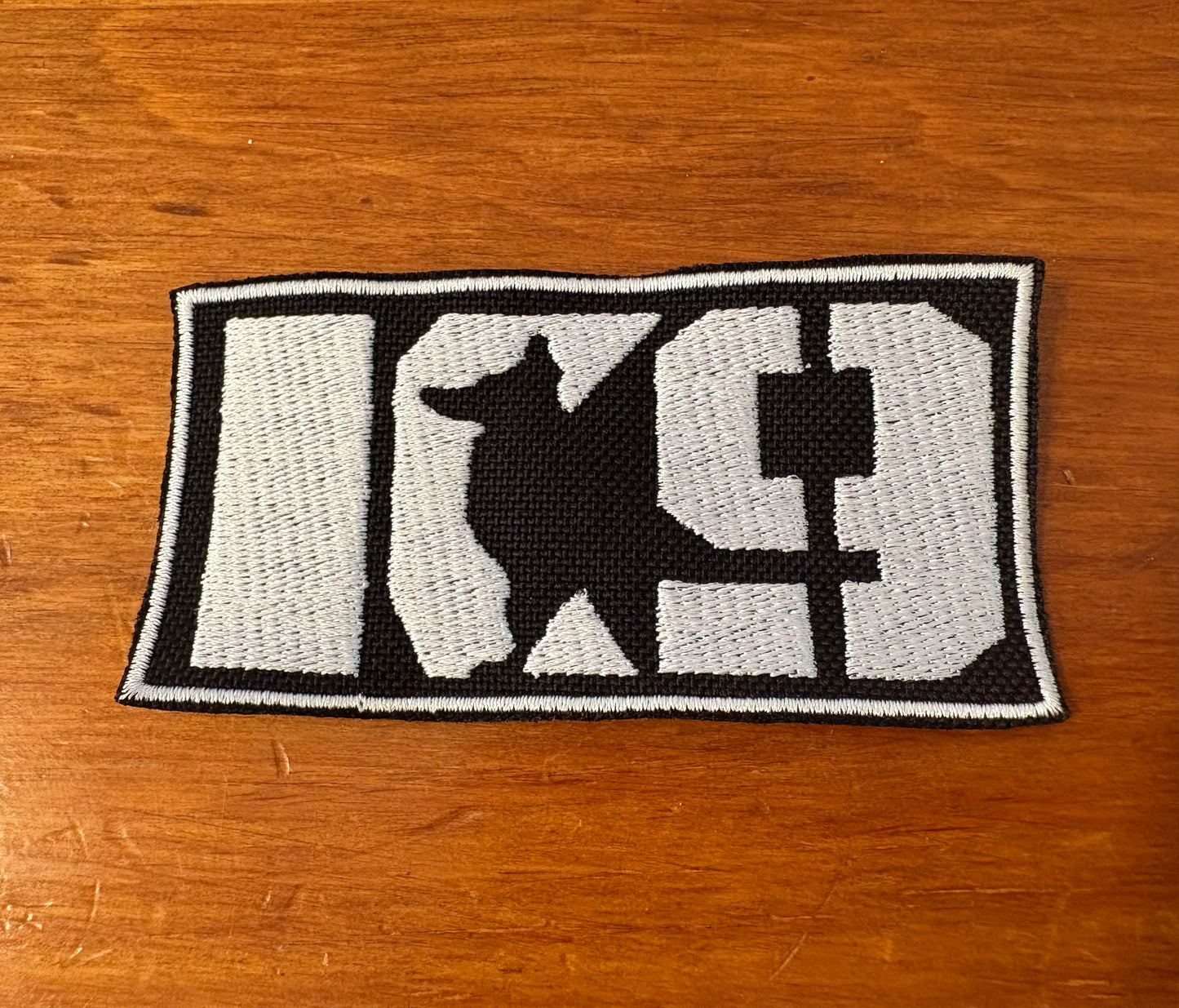 K9 Patch – 4.5” x 2” Velcro Patch