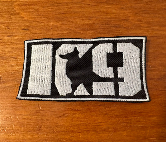 K9 Patch – 4.5” x 2” Velcro Patch