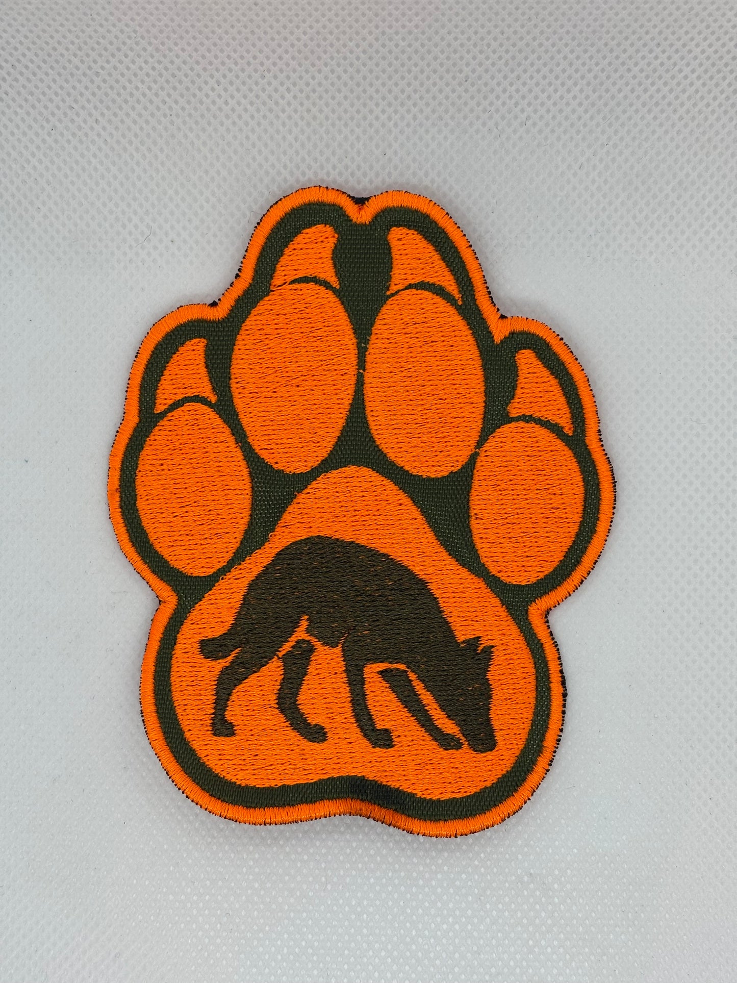 SAR & Mantrailing K9 Patch | Scent Work & Tracking Dog Paw Print Patch