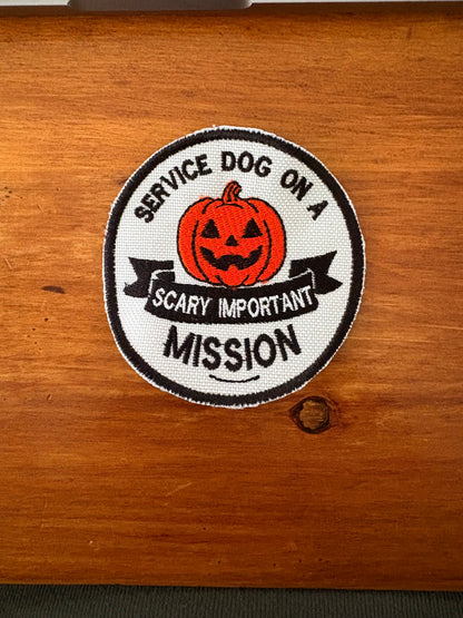 Halloween Service Dog Patch Bundle – 5 Pack