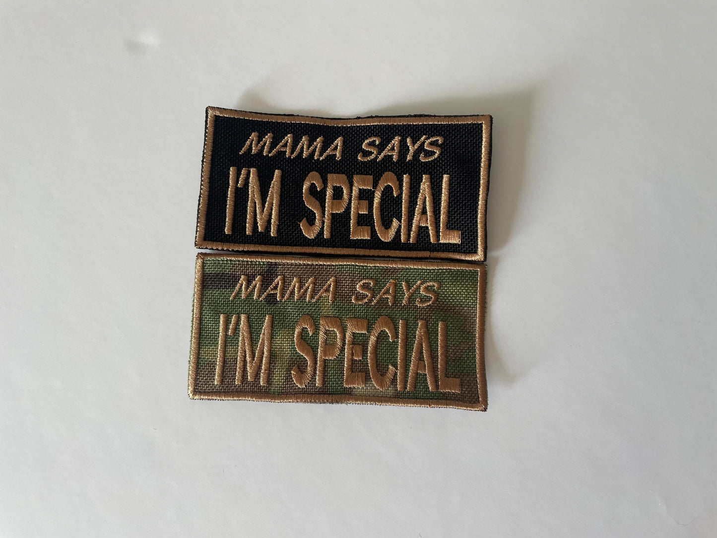 Pre Designed "Mama says I'm Special" patch