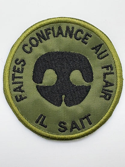 Trust the Nose / Faites Confiance au Flair – Professional Scent Work Patch