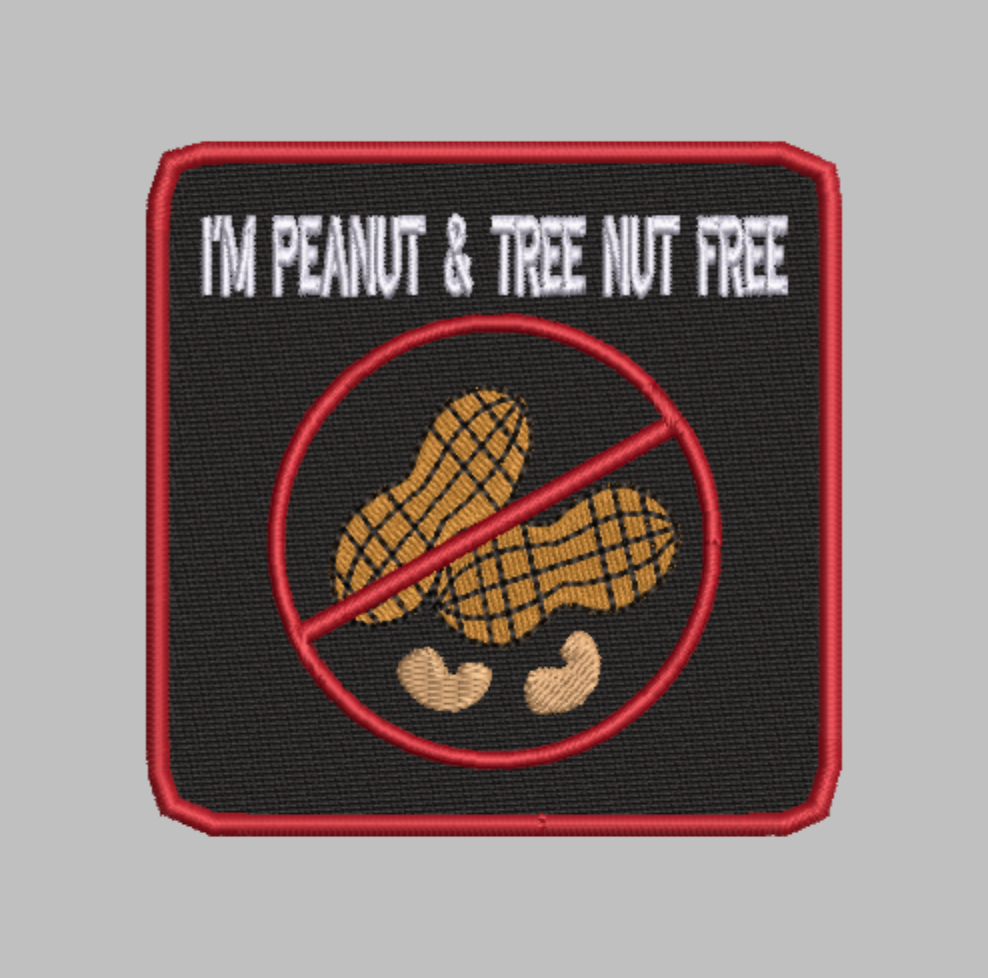 🥜🌳 4-in-1 PEANUT & TREE NUT ALLERGY ITH Bundle - 3.5" Patch Files