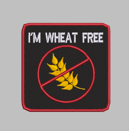 🌾 4-in-1 WHEAT ALLERGY & GLUTEN FREE Machine Embroidery ITH Bundle - 3.5" Patch Files
