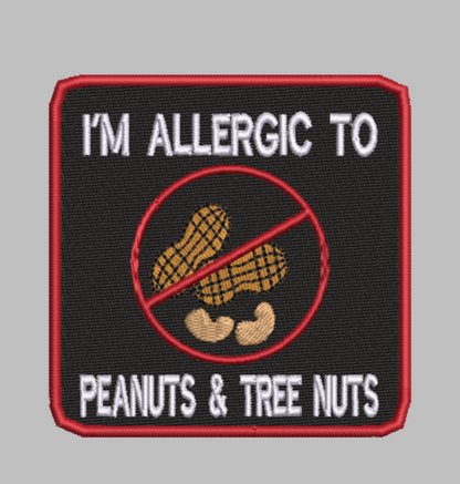 🥜🌳 4-in-1 PEANUT & TREE NUT ALLERGY ITH Bundle - 3.5" Patch Files