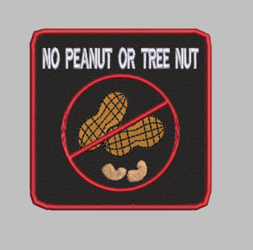 🥜🌳 4-in-1 PEANUT & TREE NUT ALLERGY ITH Bundle - 3.5" Patch Files