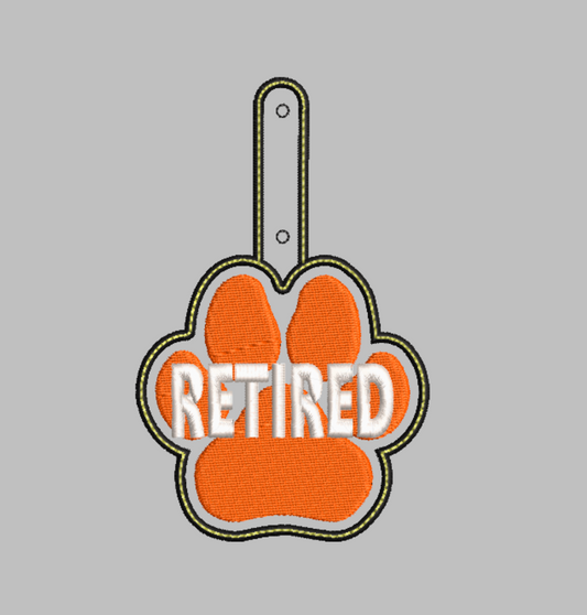 "RETIRED" Snap Tab Embroidery File (Digital Only)