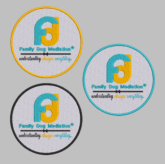 Official Family Dog Mediation (FDM) Logo Patch – Graduate Exclusive