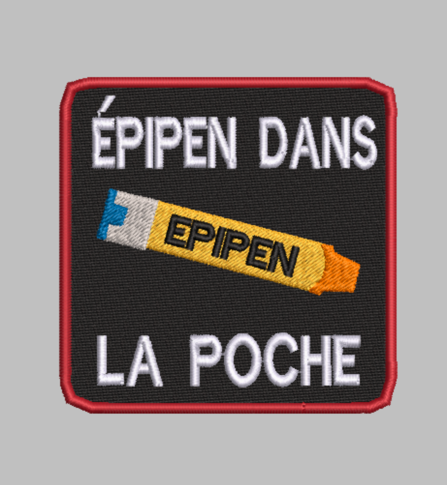 Ensemble de motifs de broderie « Épipen » (3 motifs)