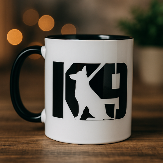 K9 Mug – Bold Design for Dog Handlers & K9 Unit Supporters