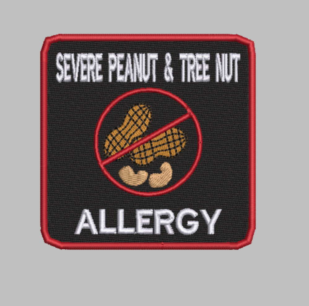 🥜🌳 4-in-1 PEANUT & TREE NUT ALLERGY ITH Bundle - 3.5" Patch Files