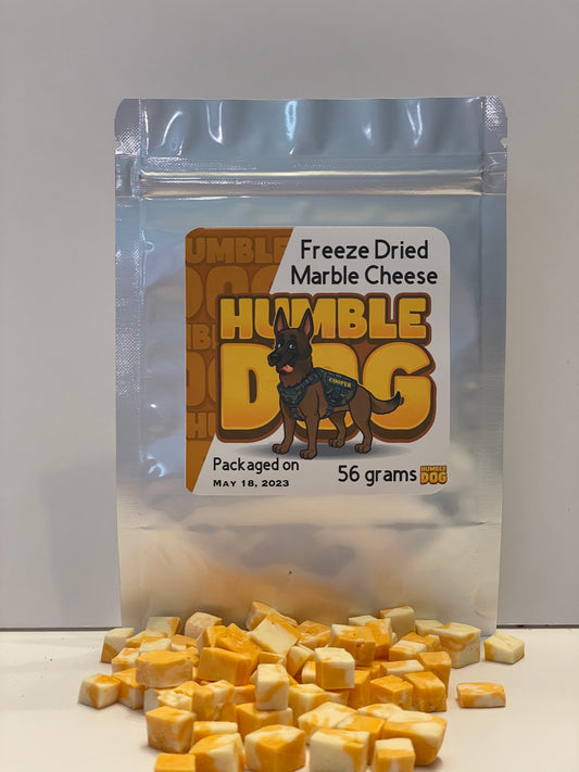 Freeze Dried Marble Cheese Bites