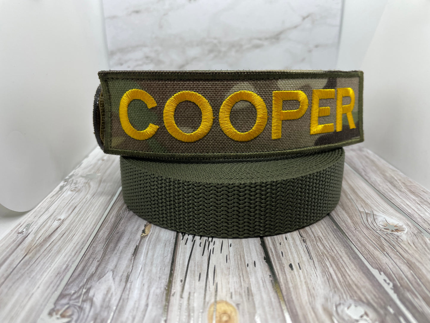 Custom Personalized Collar Patch