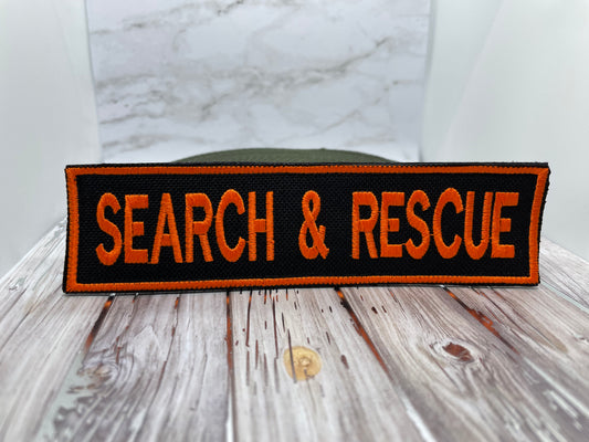 Pre Designed Patch Search & Rescue