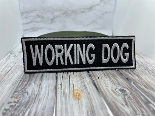 Pre Designed Patch Working Dog
