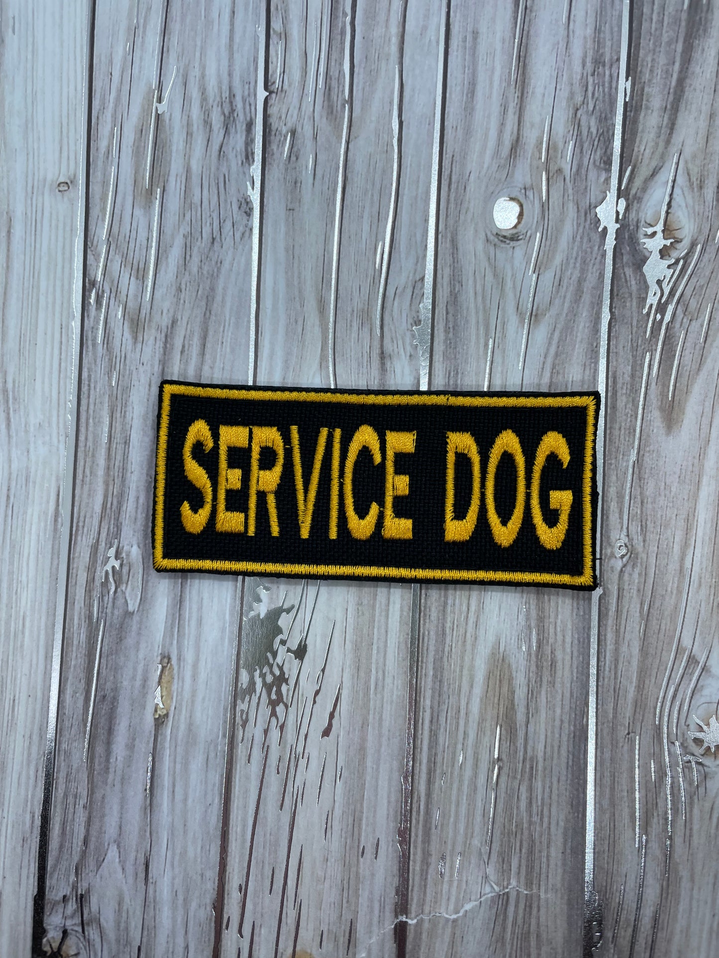 Pre Designed Patch Service Dog