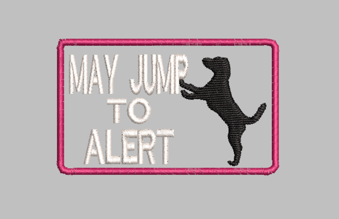 May Jump To Alert Embroidery file